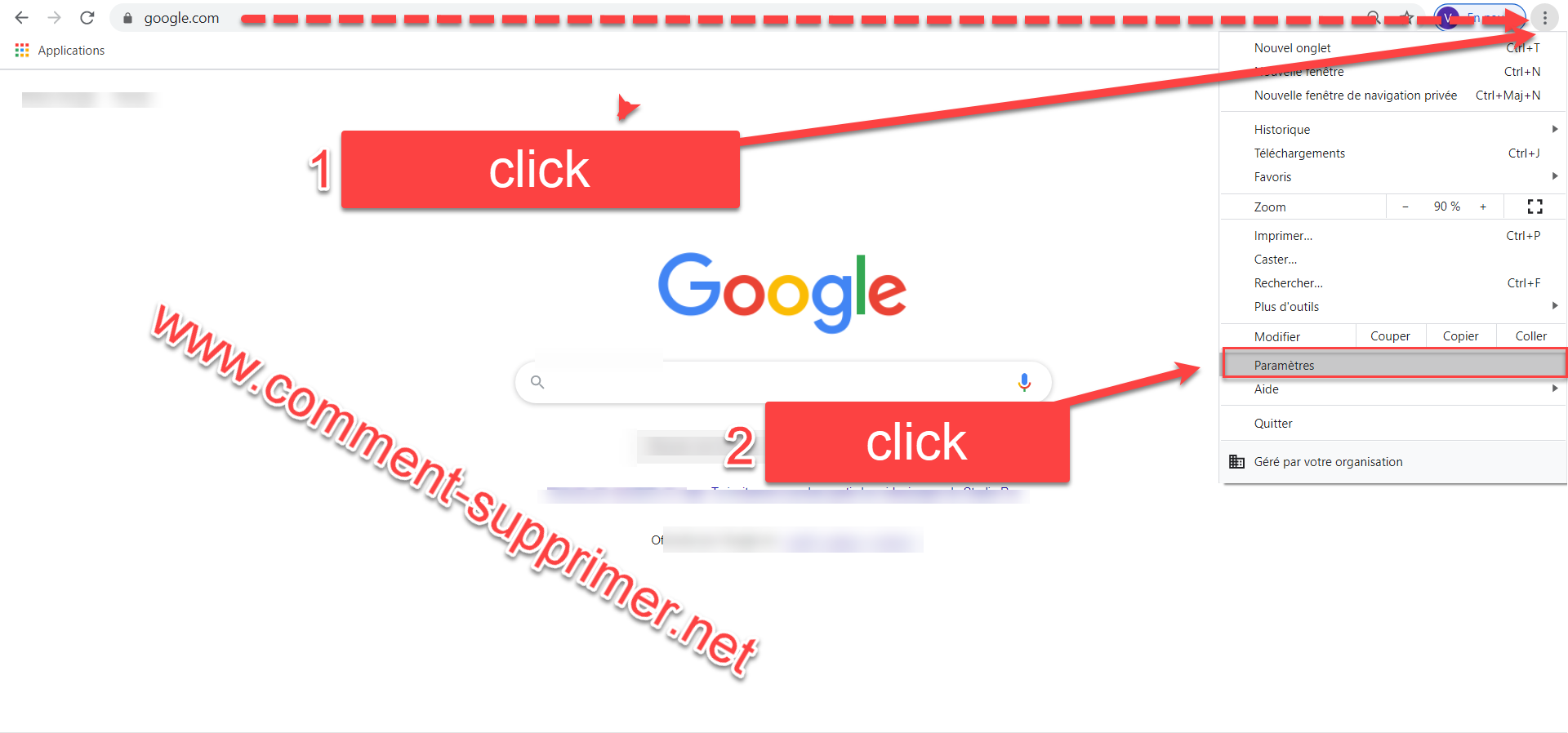 Comment désactiver les notifications du navigateur Google Chrome