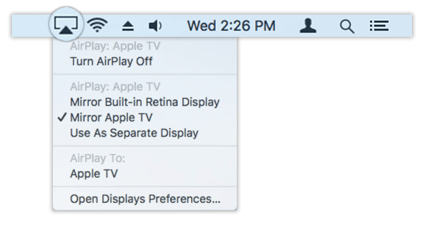 Comment utiliser AirPlay sur Mac