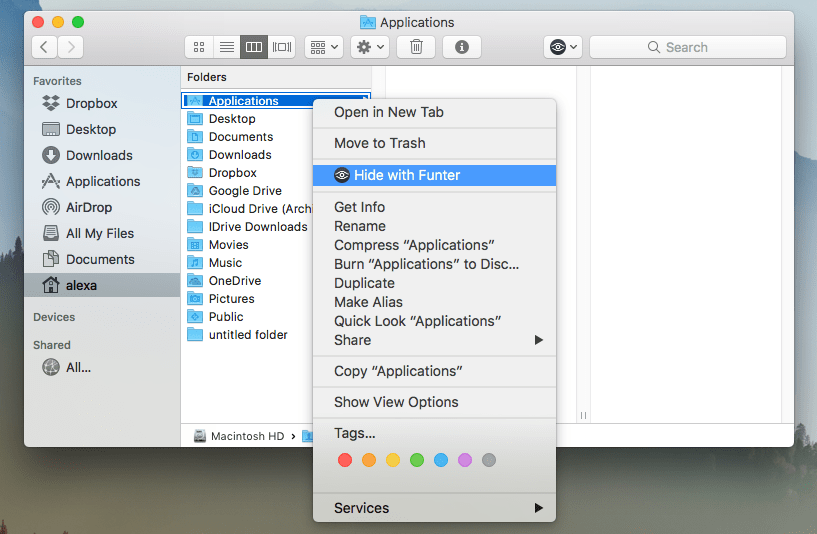 show library folder mac