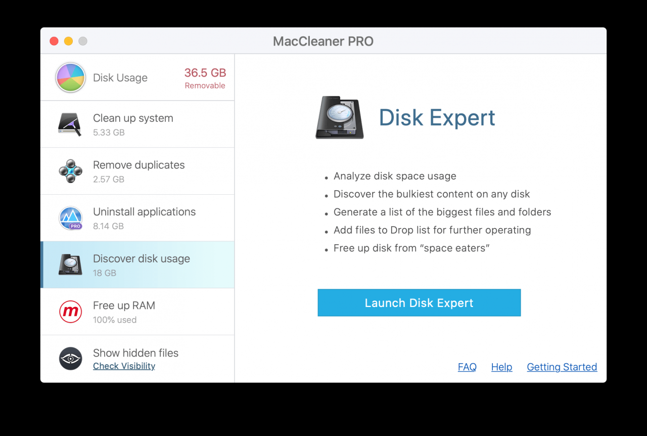 speed up mac delete large files