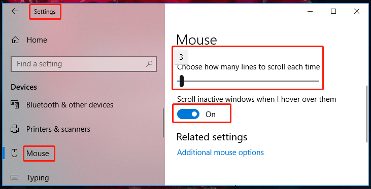 Win 10: Comment faire défiler Windows inactifs lorsque vous les survolez