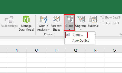 Comment composer certaines lignes ou colonnes dans Microsoft Excel