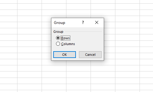 Comment composer certaines lignes ou colonnes dans Microsoft Excel