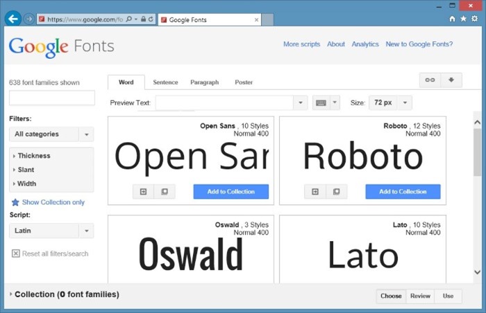 Utilisez Google Fonts dans Microsoft Office 2010 et 2013 step01