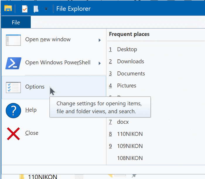 ouvrez l'Explorateur de fichiers sur ce PC par défaut dans Windows 10 pic3