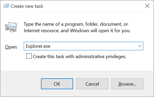 Reconstruire le cache d'icônes Windows 10 étape 15