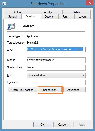 Volet d'arrêt de Windows 8 sur l'image de l'écran de démarrage 5