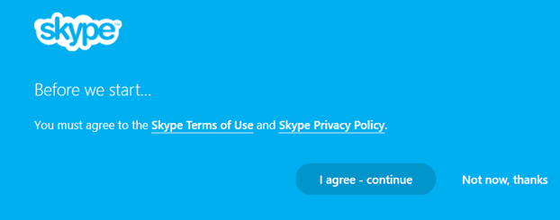 Passer un appel Skype à partir de l'image du site Web Outlook 2