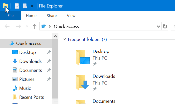 Trucs et astuces de l'explorateur de fichiers Windows 10 pic7