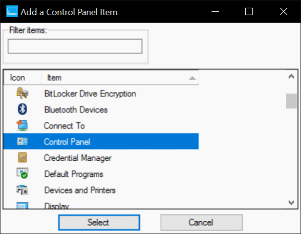 ajouter le panneau de configuration au menu Win X dans Windows 10 pic2