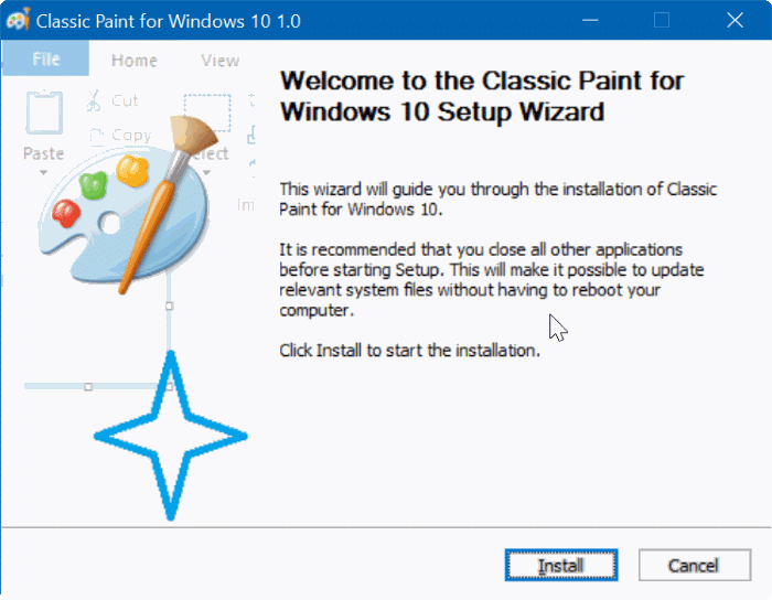 activer le programme de peinture classique dans Windows 10 Creators Update pic07