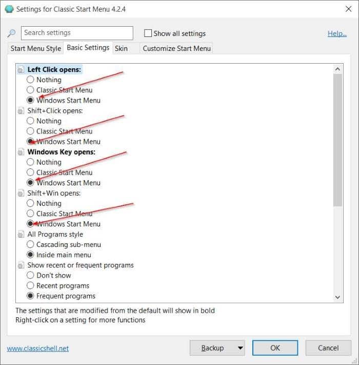 Changer le bouton Démarrer dans Windows 10 pic5
