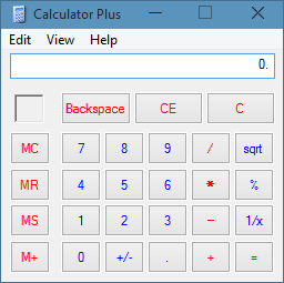 Ancienne calculatrice à l'image de Windows 10 3
