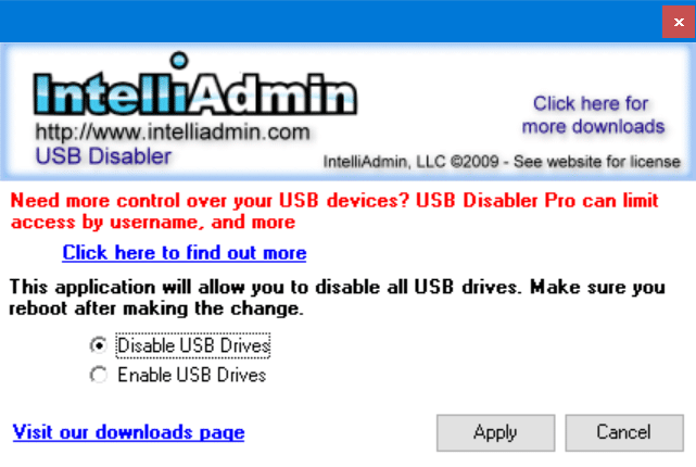 activer ou désactiver les lecteurs USB dans Windows 10 pic4