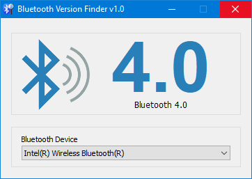vérifier la version Bluetooth dans Windows 10