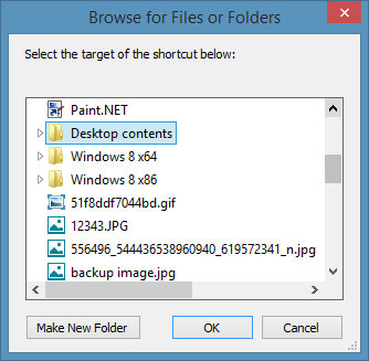 Épinglez les dossiers à la barre des tâches dans Windows 8.1 Method2 Step2