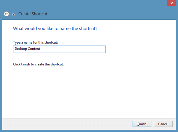 Épinglez les dossiers à la barre des tâches dans Windows 8.1 Method2 Step4