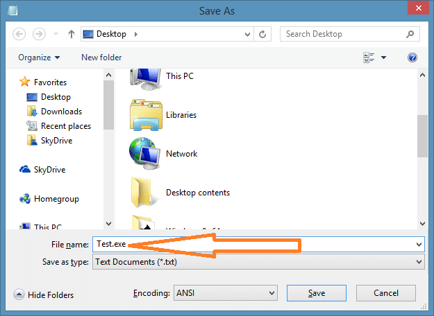 Épingler des dossiers à la barre des tâches dans Windows 8.1 Method3 Step2