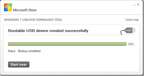 UEFI bootable USB Windows 10 étape 12