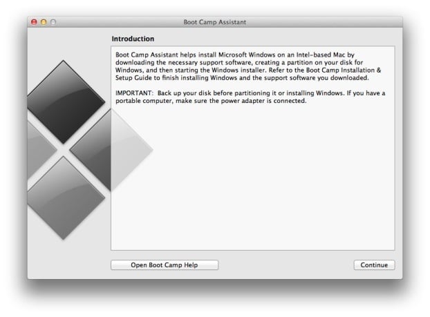 Créer une clé USB amorçable Windows 8.1 sur Mac Étape 1