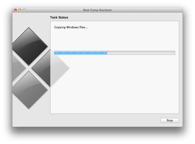 Créer une clé USB amorçable Windows 8.1 sur Mac Step7
