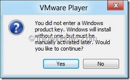 Installez Windows 8 sur VMware Player 4 Step66