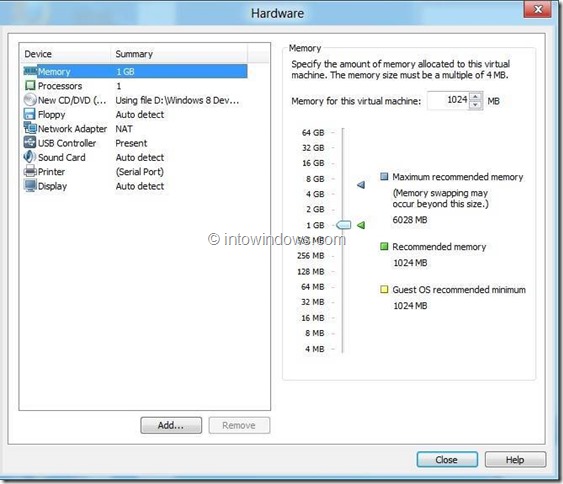 Installez Windows 8 sur VMware Player 4 Step99 (FILEminimizer)