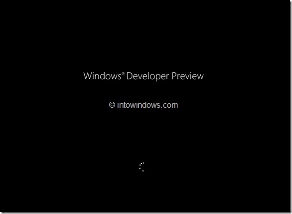 Procédure d'installation de Windows 8