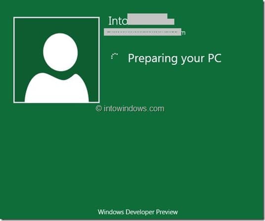 Procédure d'installation de Windows 8 Étape 14
