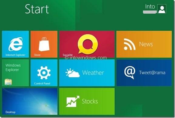 Procédure d'installation de Windows 8 Étape 15