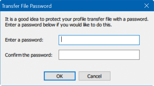 transférer les profils utilisateur dans Windows 10 étape 4