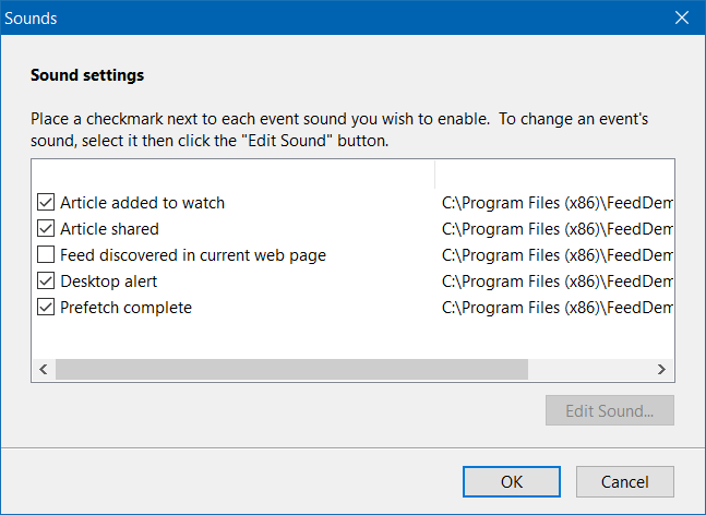 Désactiver le son de notification dans Windows 10 step8