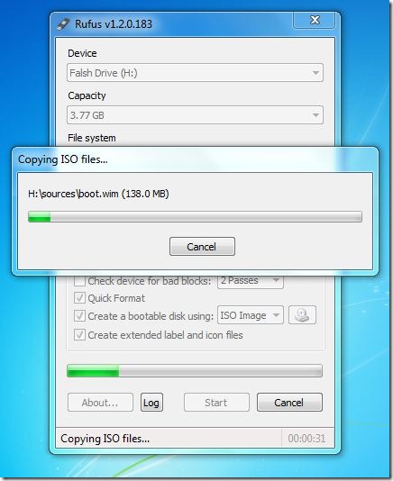 Installez Windows 8 depuis USB Rufus Picture 3