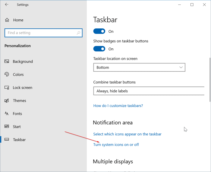 icône wifi manquante dans la barre des tâches de Windows 10 pic4
