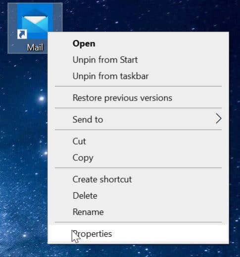 créer un raccourci clavier pour lancer des applications dans Windows 10 pic3