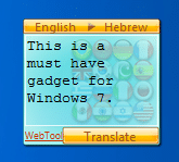 Gadget pour Windows 7 img13
