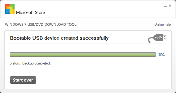 Outil de téléchargement de DVD USB Windows 7 pour Windows 8.1 Step8