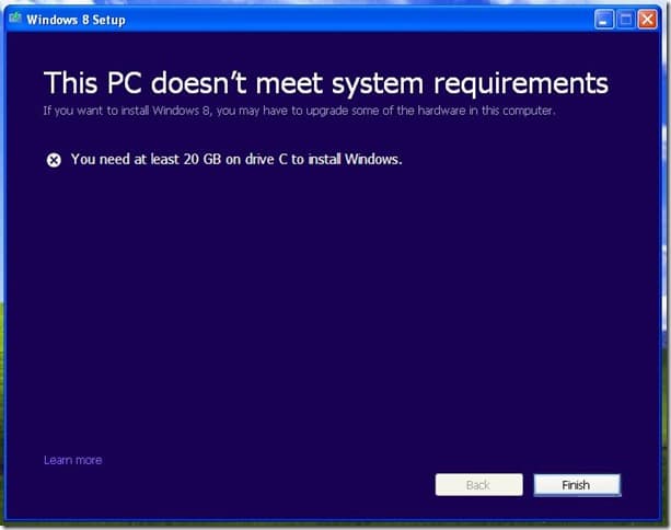 vérifiez si votre PC Windows XP prend en charge Windows 7 ou 8 (2)