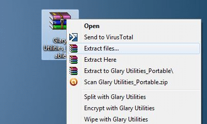 Ouvrez ou extrayez le fichier RAR dans Windows à l'aide de WinRAR