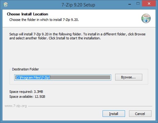 Extraire ou ouvrir des fichiers RAR dans Windows à l'aide de 7zip step3