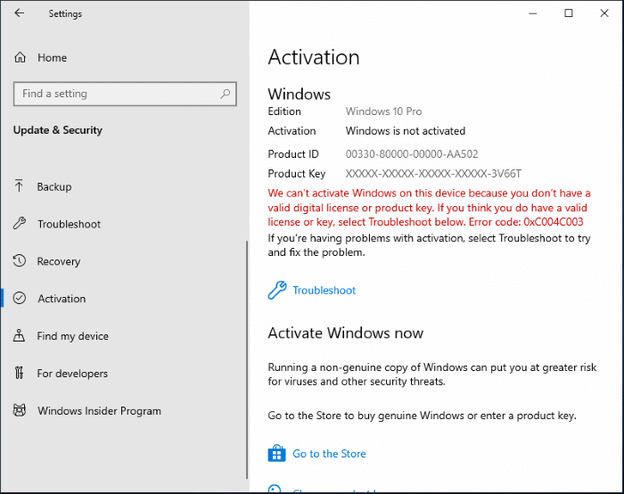 combien de temps pouvez-vous utiliser Windows 10 sans activation pic2