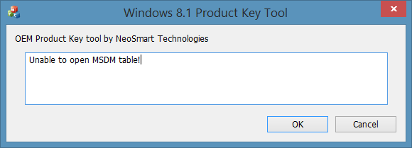 récupérer la clé de produit Windows 10 à partir du BIOS ou de l'UEFI