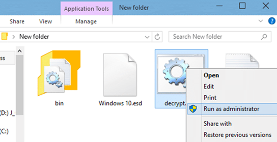 ISO Windows 10 à partir de fichiers ESD