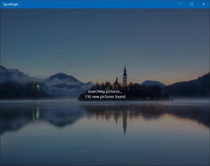 télécharger les images de l'écran de verrouillage du projecteur Windows 10 step2