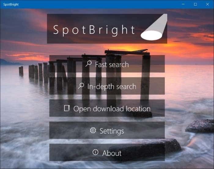 télécharger les images de l'écran de verrouillage du projecteur Windows 10 step1