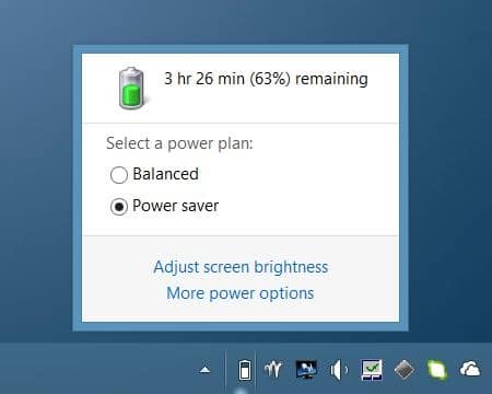 Désactiver la luminosité automatique dans Windows 8.1 Étape 1