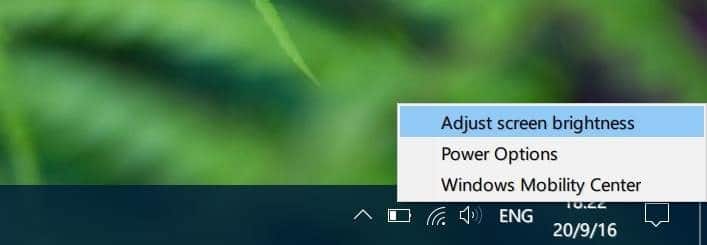 régler la luminosité de l'écran dans Windows 10 pic3