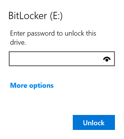 mot de passe protéger les clés USB dans Windows 10 pic9