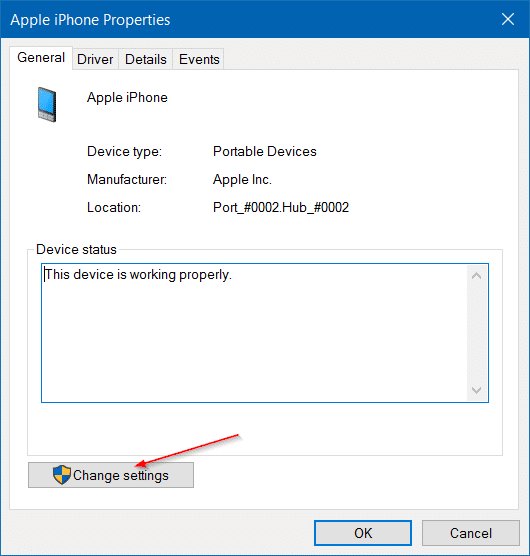 iphone non détecté dans Windows 10 étape 6
