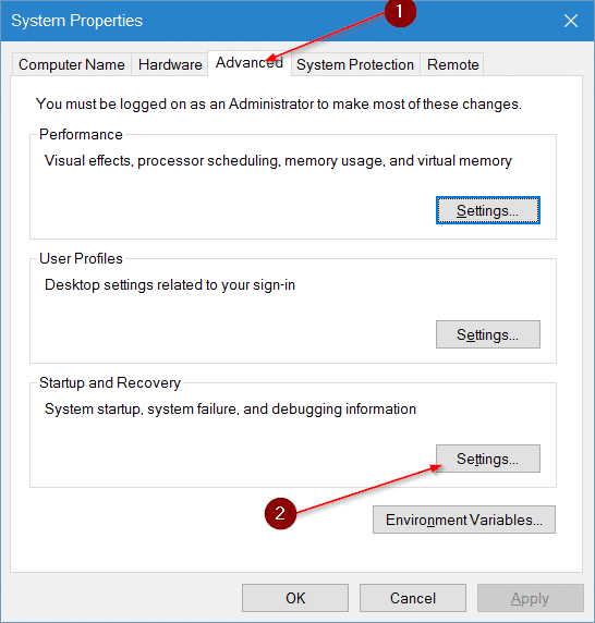 changer le système d'exploitation par défaut dans Windows 10 étape 5